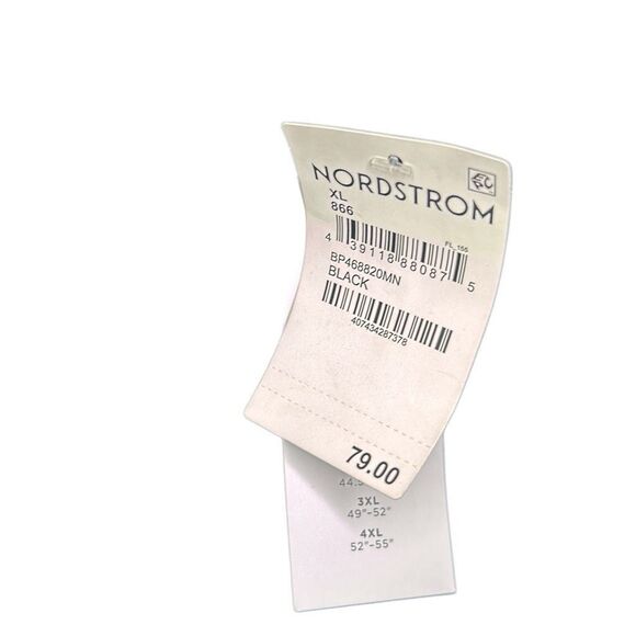 BP Women’s Size XL Pride Short Overalls Black Corduroy Gender Neutral Nordstrom - Picture 5 of 5